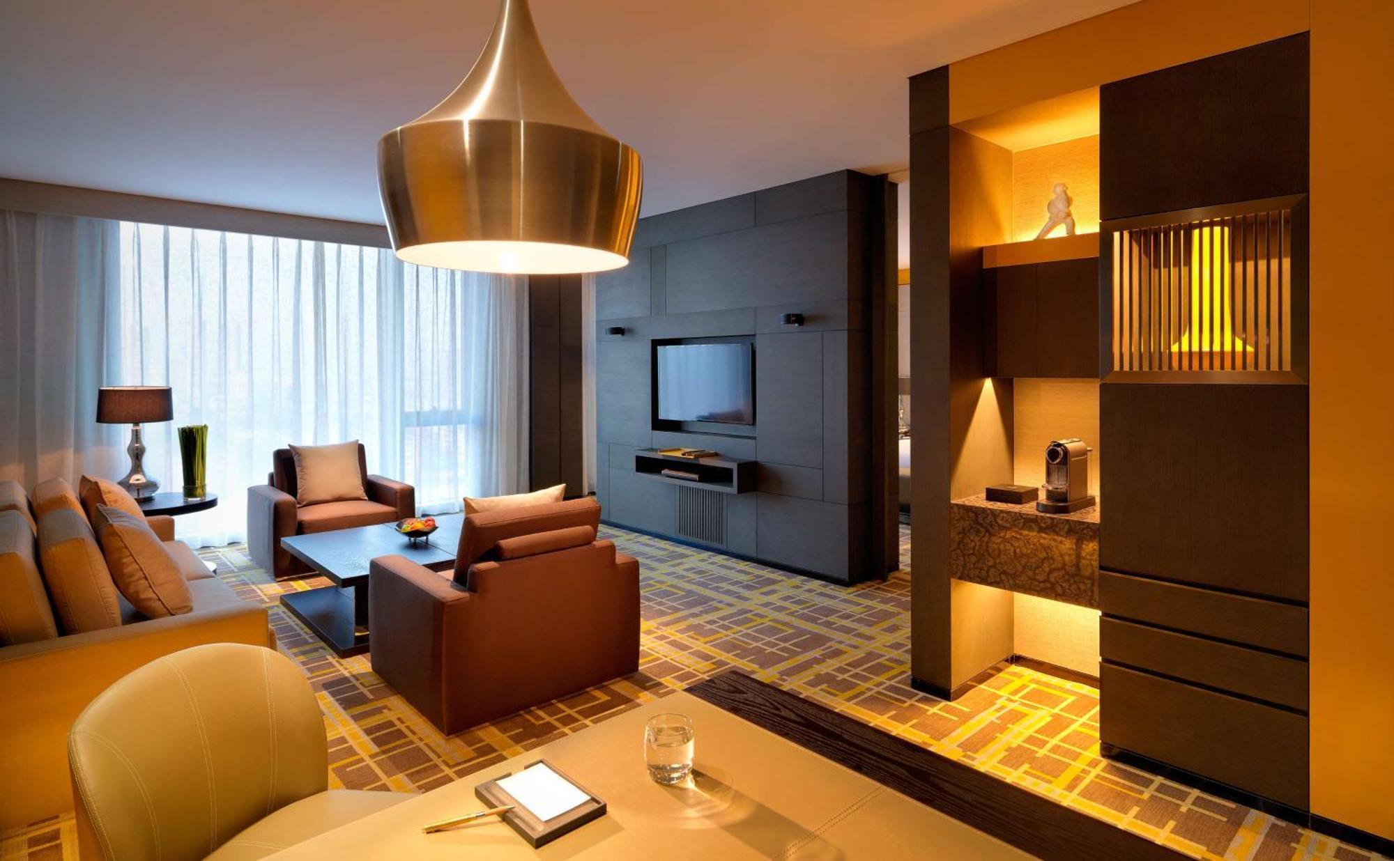 Hyatt Regency Tianjin East Hotell Exteriör bild