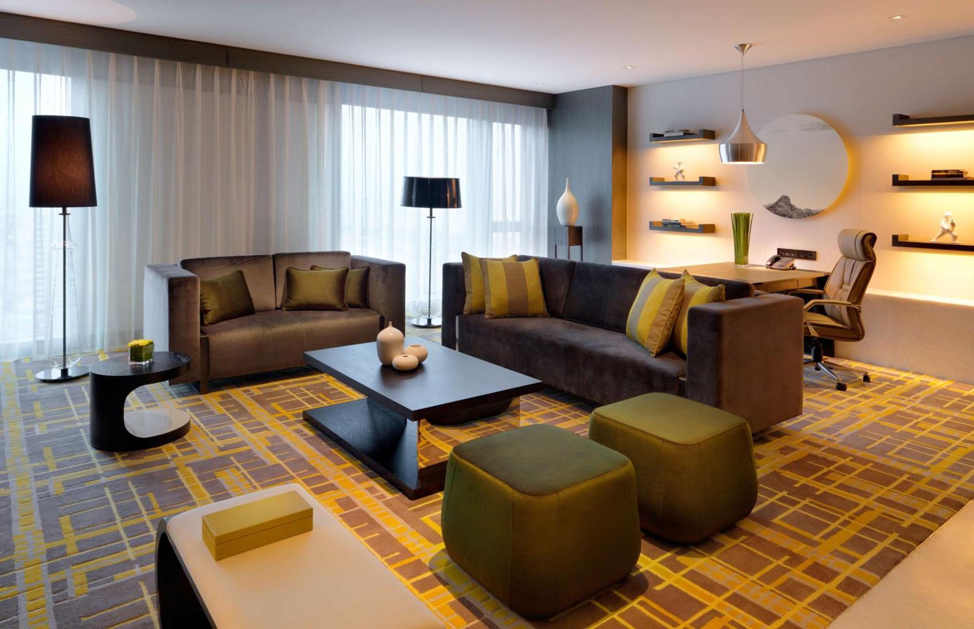 Hyatt Regency Tianjin East Hotell Exteriör bild