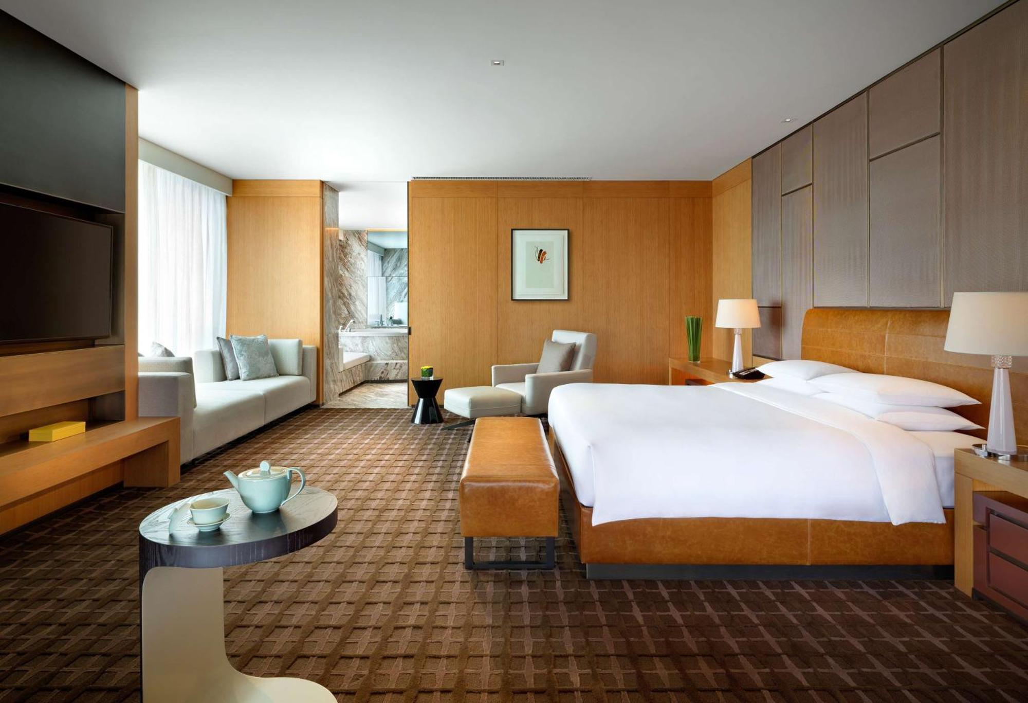 Hyatt Regency Tianjin East Hotell Exteriör bild