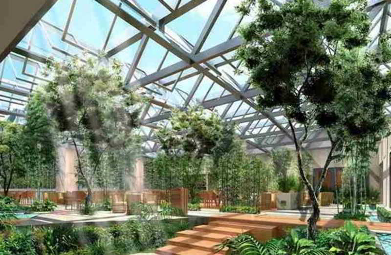 Hyatt Regency Tianjin East Hotell Exteriör bild